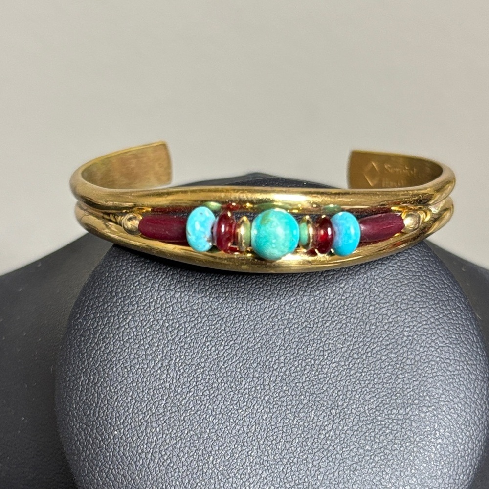 Sergio Lub Turquoise Cuff Bracelet USA